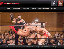 Tablet Screenshot of ewa-wrestling.com
